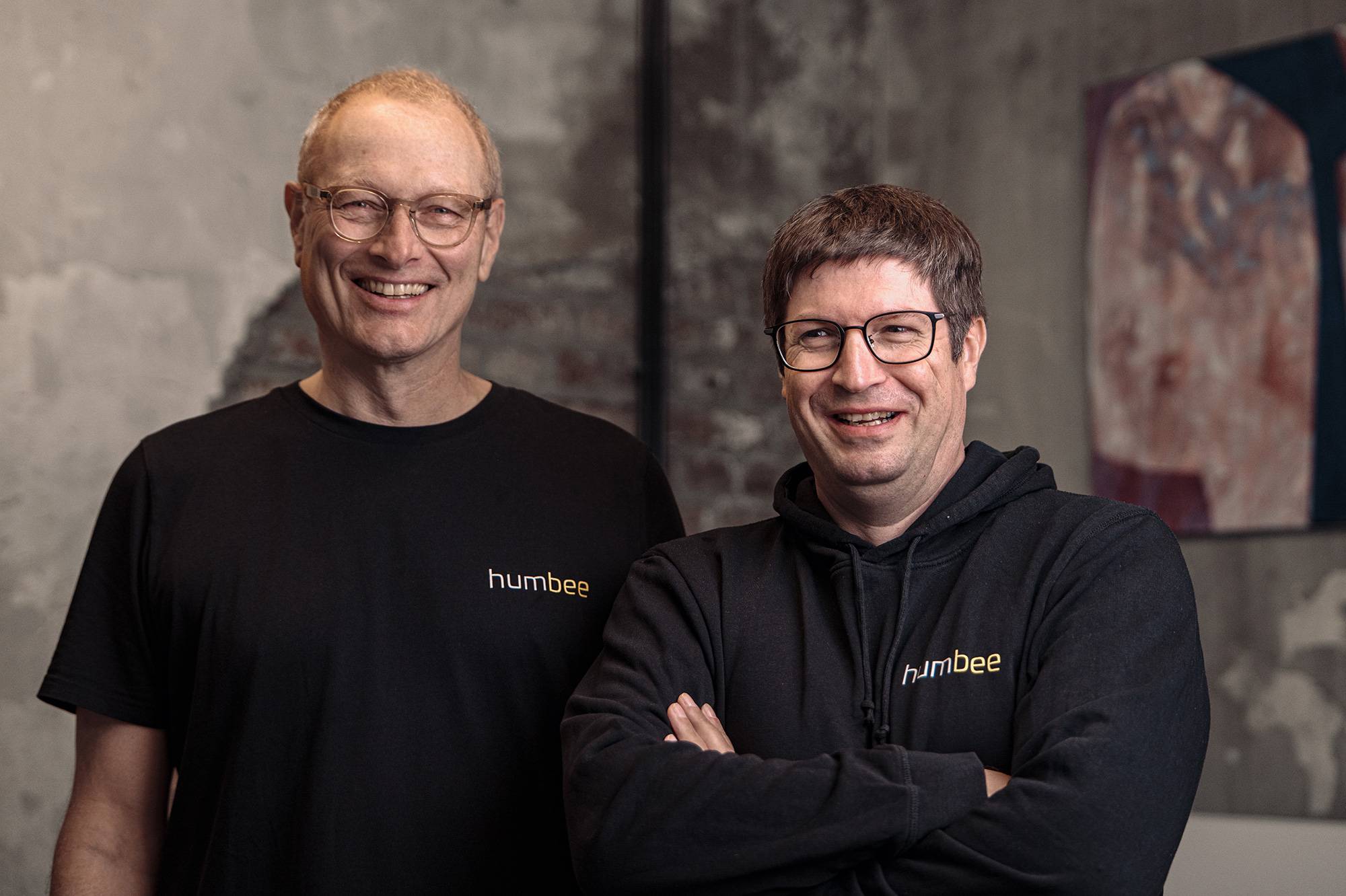 Burghardt Garske und Ralf Bönning, Gründer der humbee solutions GmbH