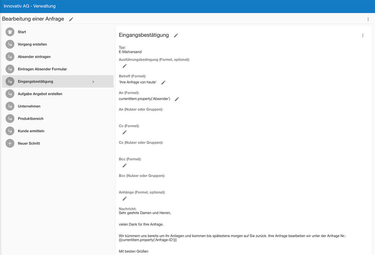 Vorteile für Finanzdienstleister