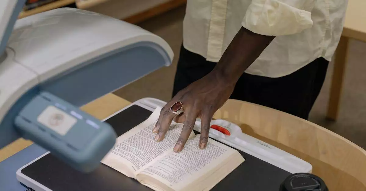 Dokumenten scannen zur Digitalisierung und Archivierung.