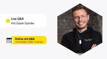 Unser humbee Q&A am 15.10.2026 mit Gavin Garske