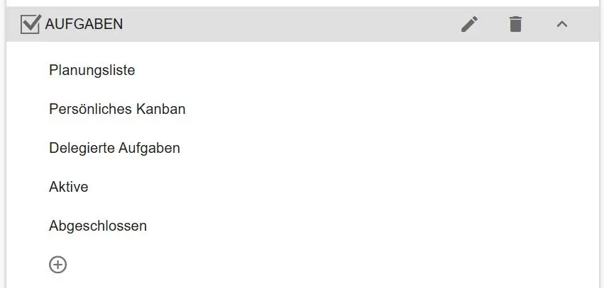 Untermenüpunkte anlegen in humbee